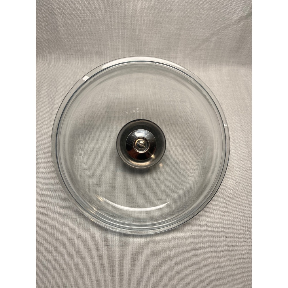 Pyrex Glass Lid Replacement 7.25 inch Cookware Pan Pot Cover Knob Handle - Picture 2 of 5
